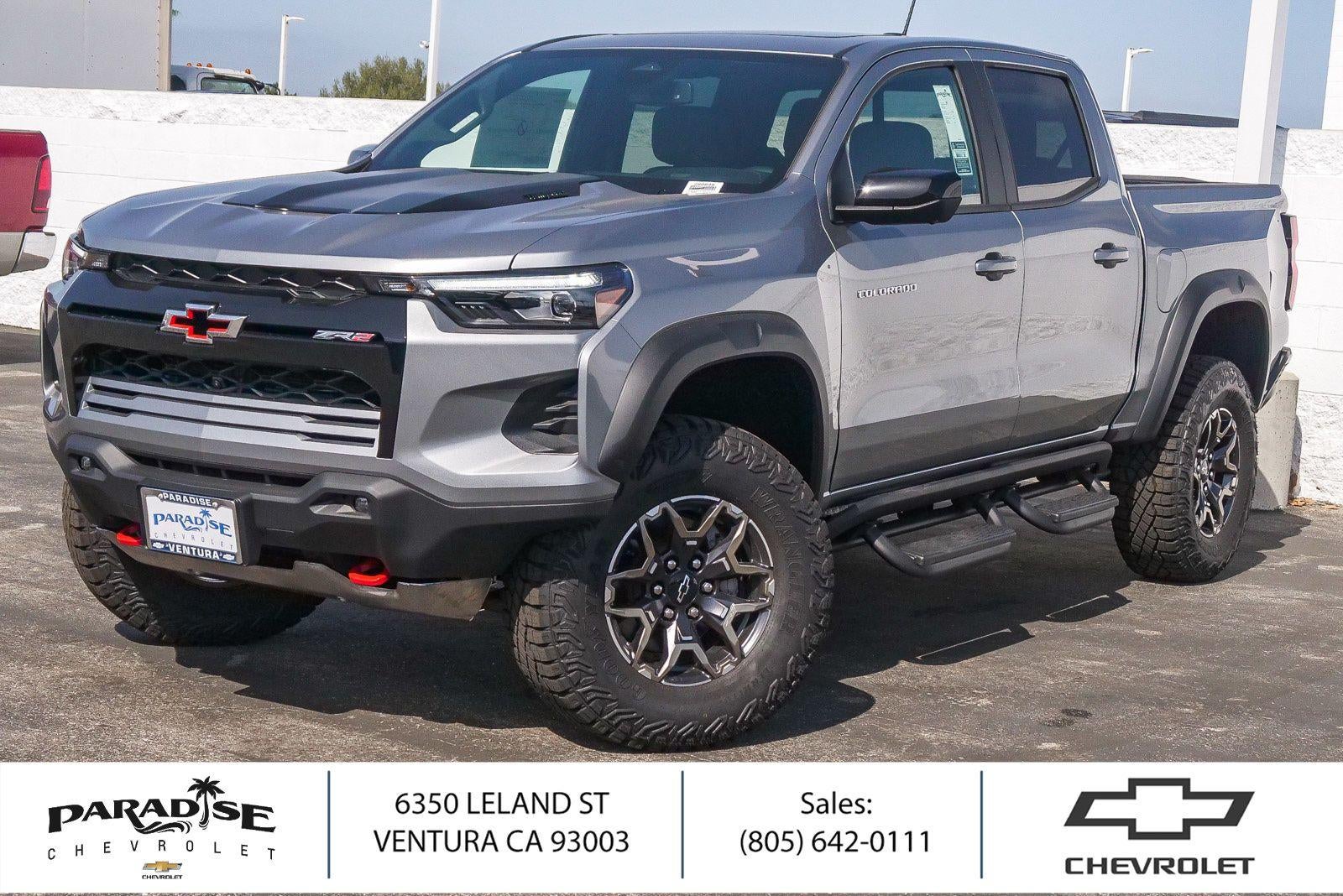 Sterling Gray Metallic 2026 Chevrolet Colorado Pickup Truck Four-Wheel Drive Automatic