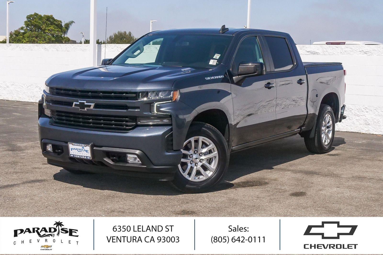 Shadow Gray Metallic 2021 Chevrolet Silverado 1500 Pickup Truck 4X2 Automatic