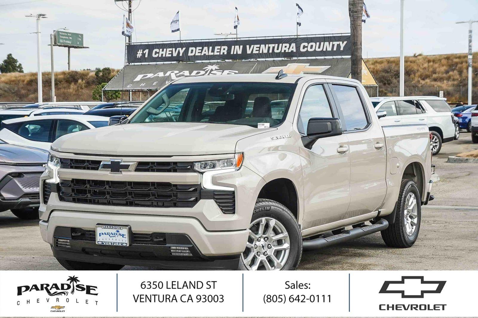 White Sands 2026 Chevrolet Silverado 1500 Pickup Truck Four-Wheel Drive Automatic