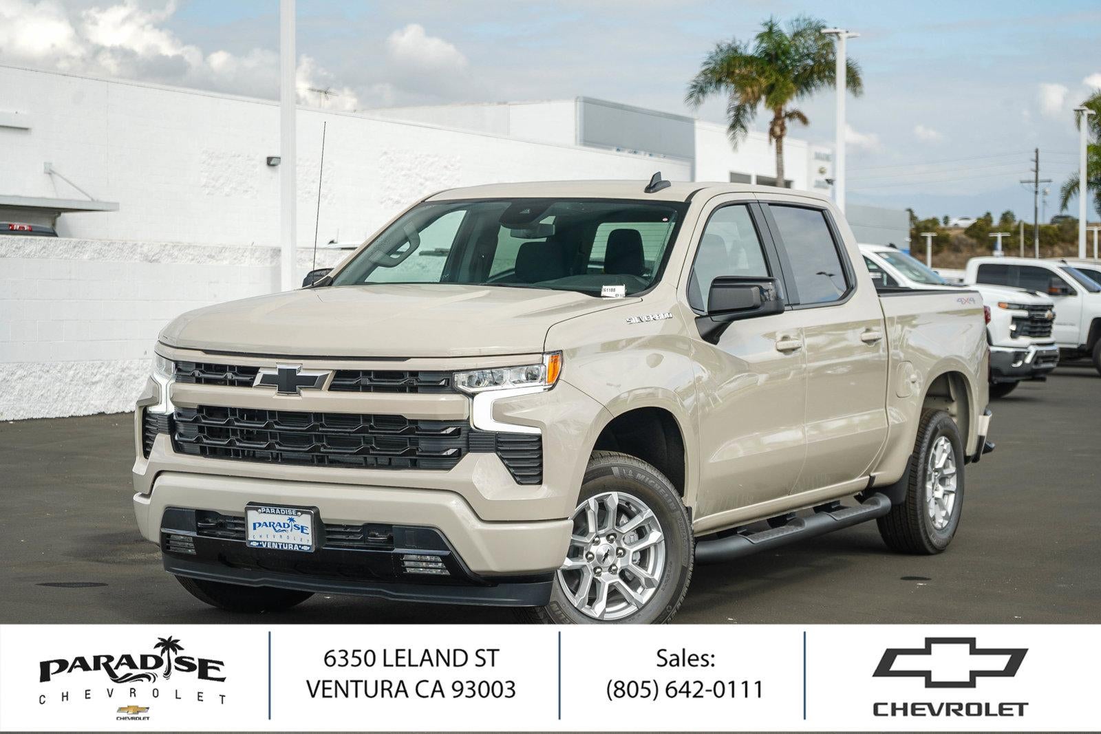 White Sands 2026 Chevrolet Silverado 1500 Pickup Truck Four-Wheel Drive Automatic