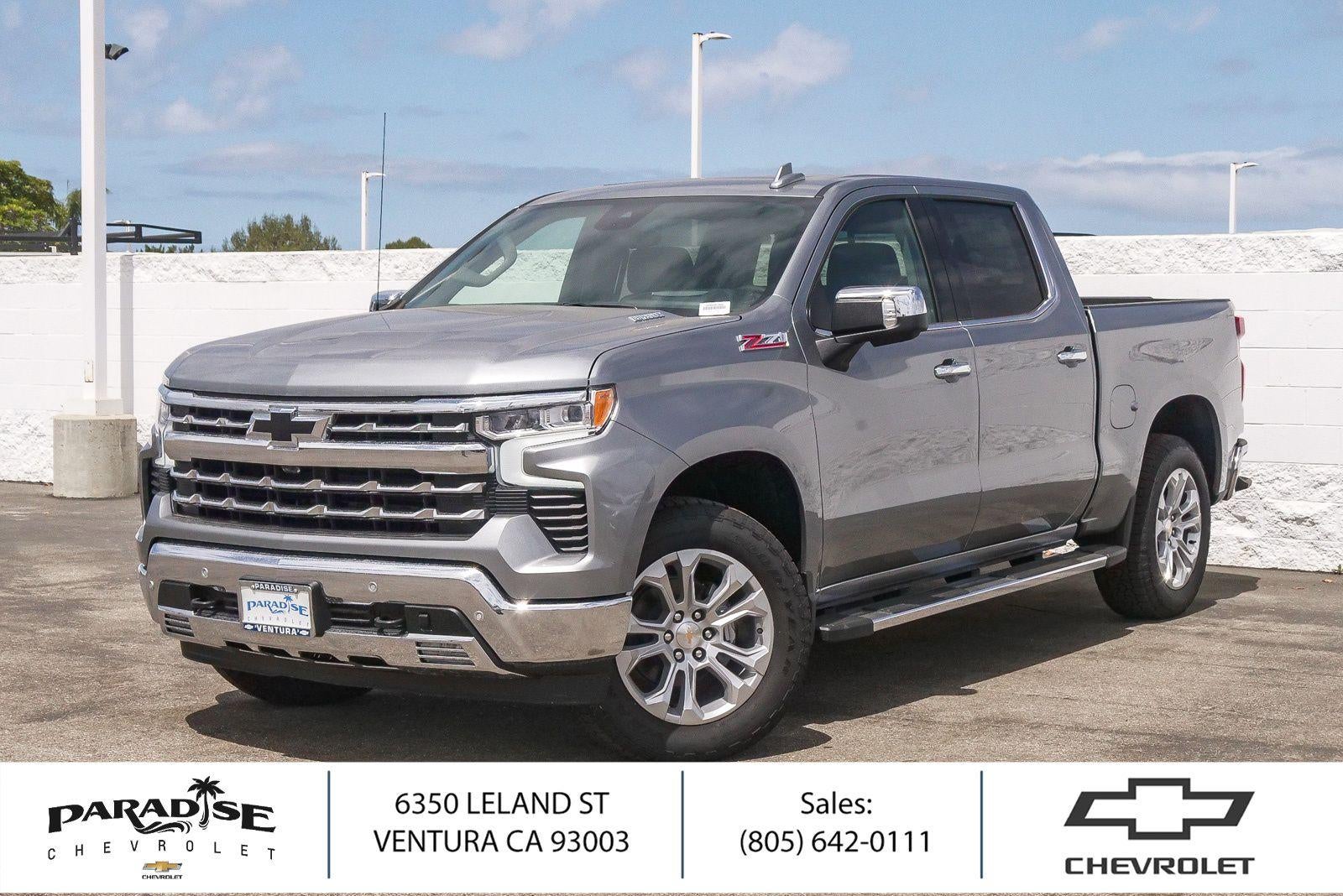 Sterling Gray Metallic 2026 Chevrolet Silverado 1500 Pickup Truck Four-Wheel Drive Automatic