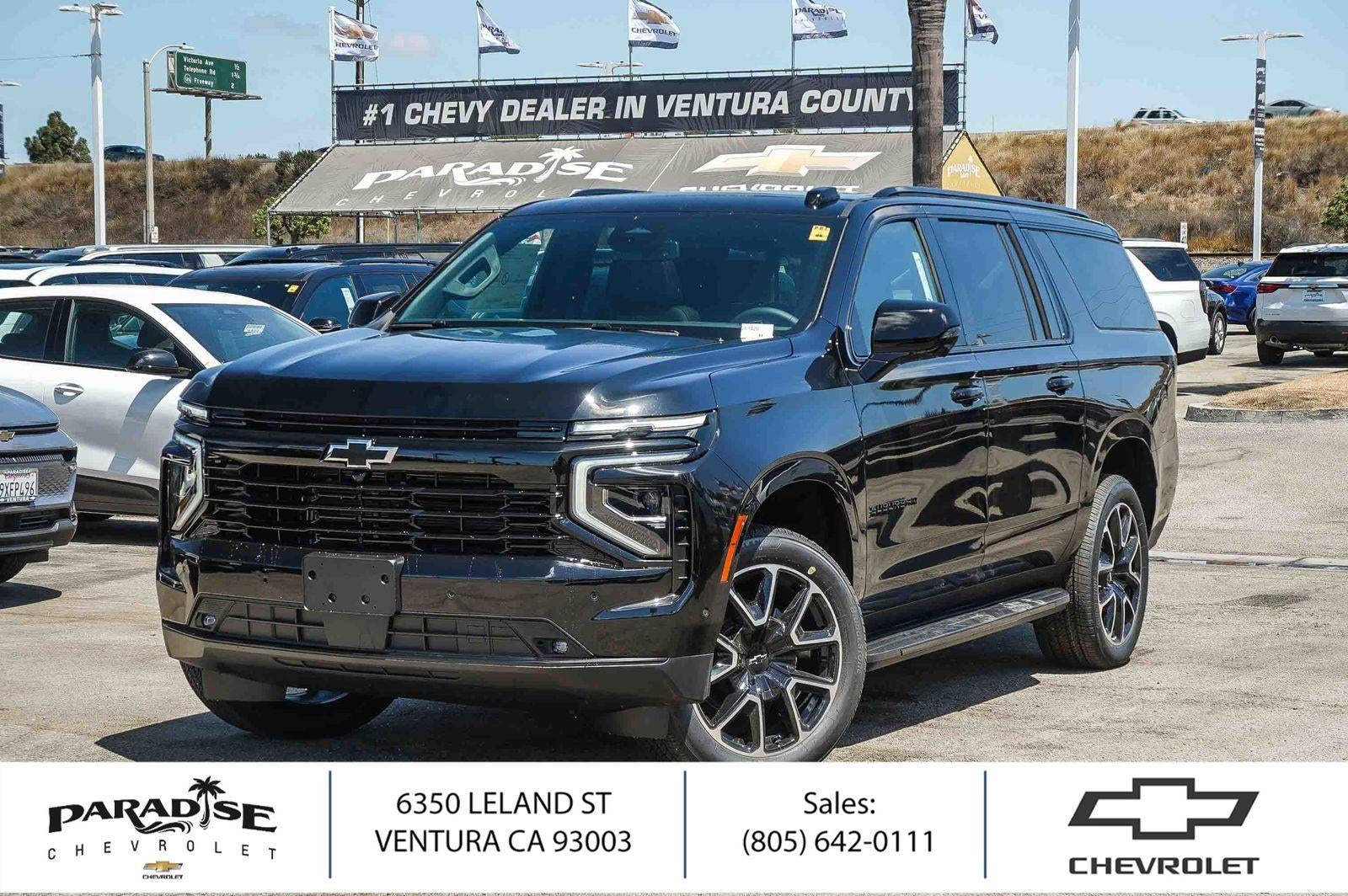 Black 2026 Chevrolet Suburban SUV / Crossover 4X2 Automatic