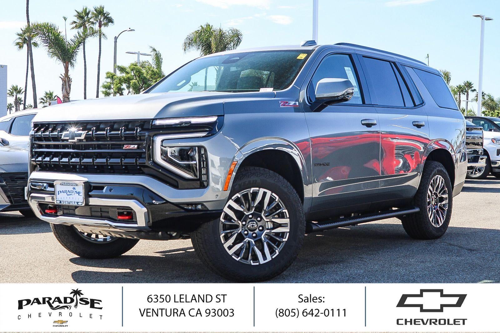 Sterling Gray Metallic 2026 Chevrolet Tahoe SUV / Crossover Four-Wheel Drive Automatic