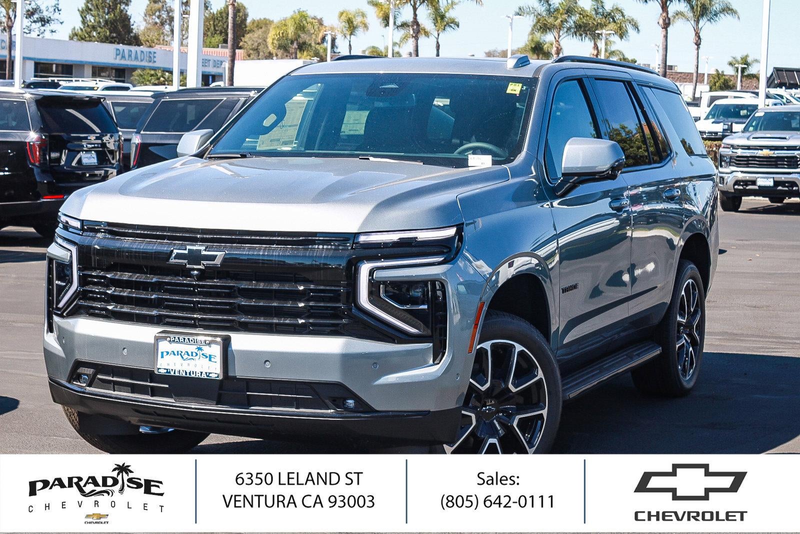 Sterling Gray Metallic 2026 Chevrolet Tahoe SUV / Crossover Four-Wheel Drive Automatic