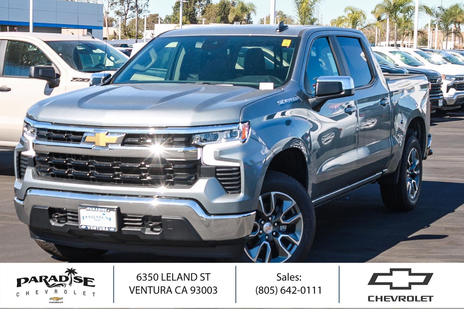 Sterling Gray Metallic 2026 Chevrolet Silverado 1500 Pickup Truck Four-Wheel Drive Automatic