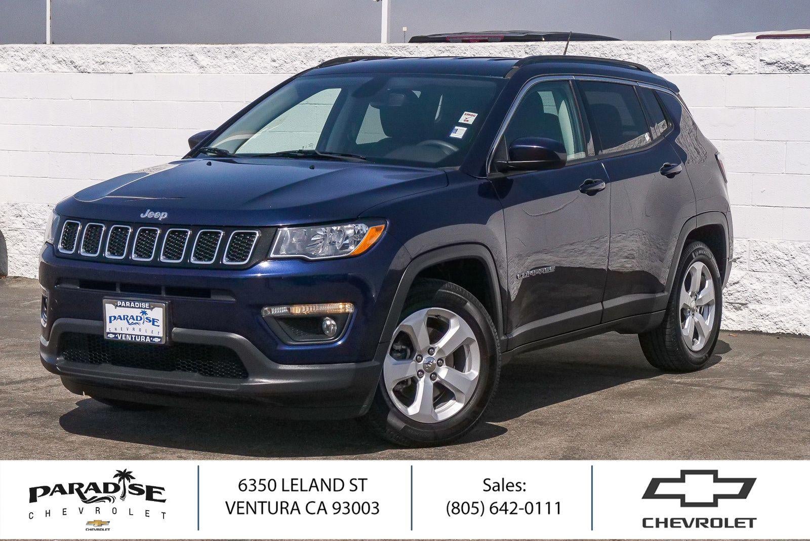 Blue Pearl 2021 Jeep Compass SUV / Crossover Front-Wheel Drive 6-Speed Automatic