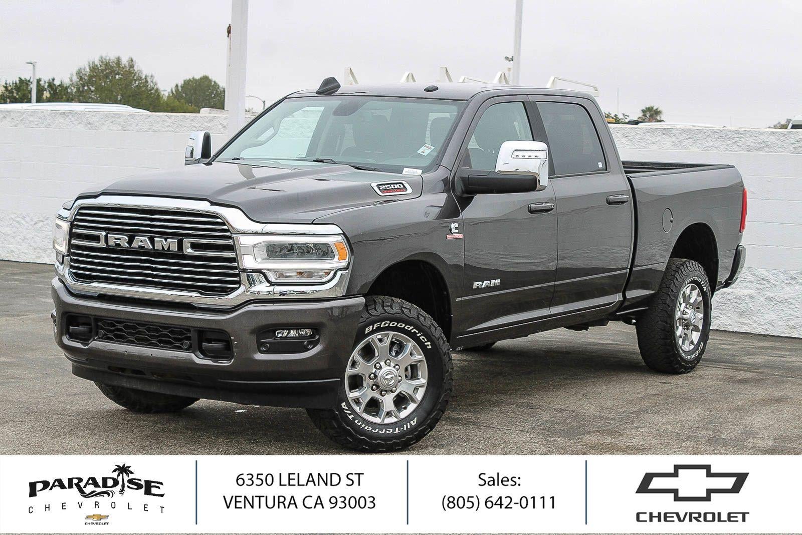 Crystal Metallic 2024 RAM 2500 Pickup Truck Four-Wheel Drive 6-Speed Automatic