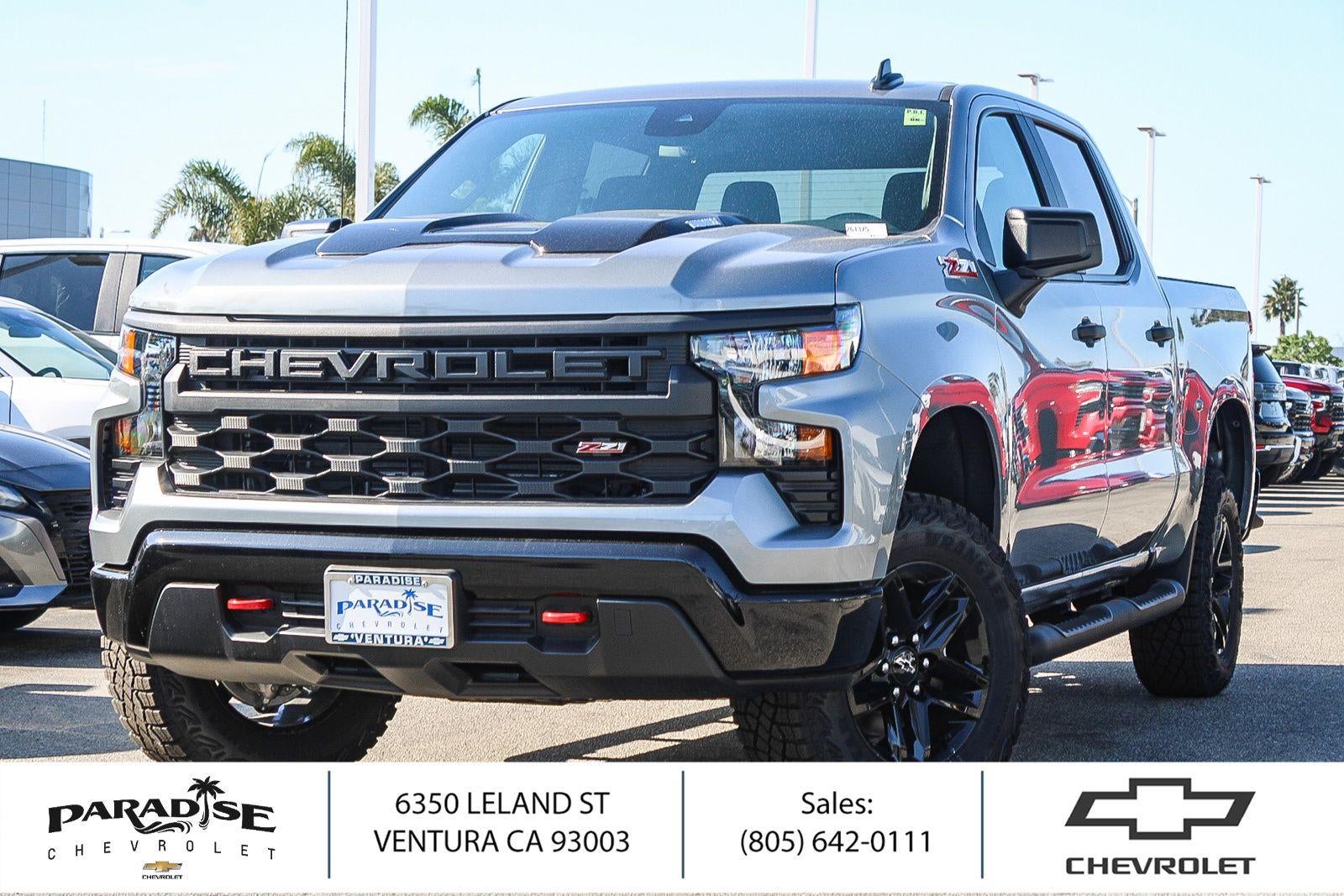 Sterling Gray Metallic 2026 Chevrolet Silverado 1500 Pickup Truck Four-Wheel Drive Automatic