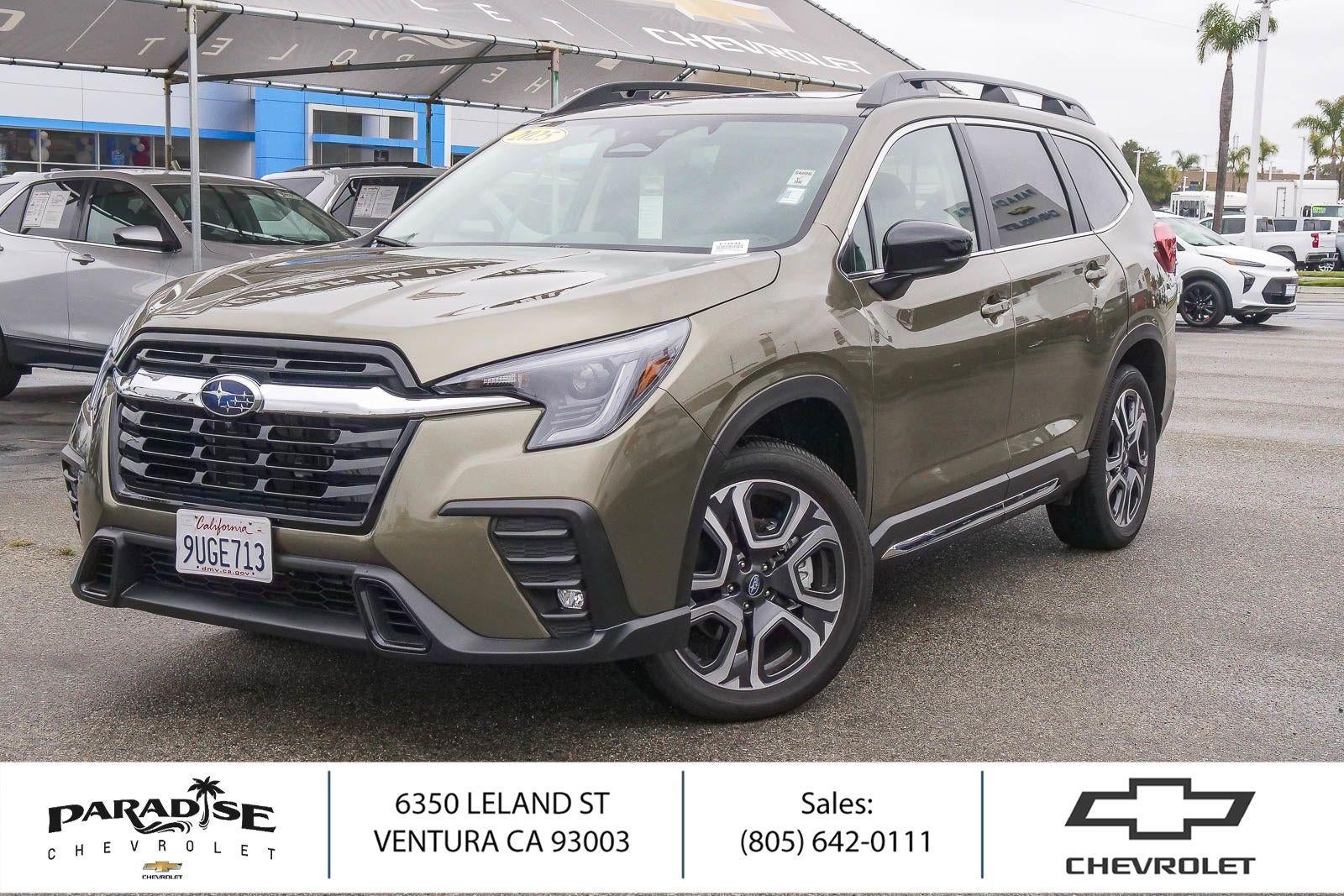 Green Metallic 2025 Subaru Ascent SUV / Crossover All-Wheel Drive Continuously Variable Transmission