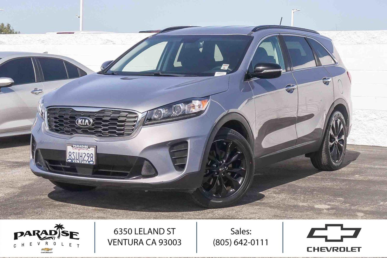 Silver 2020 Kia Sorento SUV / Crossover Front-Wheel Drive 8-Speed Automatic