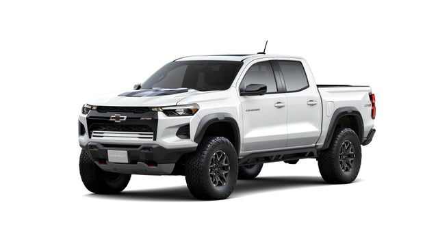Summit White 2026 Chevrolet Colorado ZR2 Crew Cab 4WD Pickup Truck Four-Wheel Drive Automatic