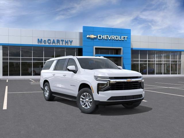 Summit White 2026 Chevrolet Suburban SUV / Crossover Four-Wheel Drive Automatic