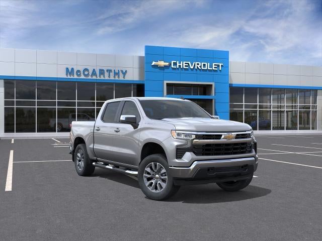 Sterling Gray Metallic 2026 Chevrolet Silverado 1500 LT Crew Cab 4WD Pickup Truck Four-Wheel Drive Automatic