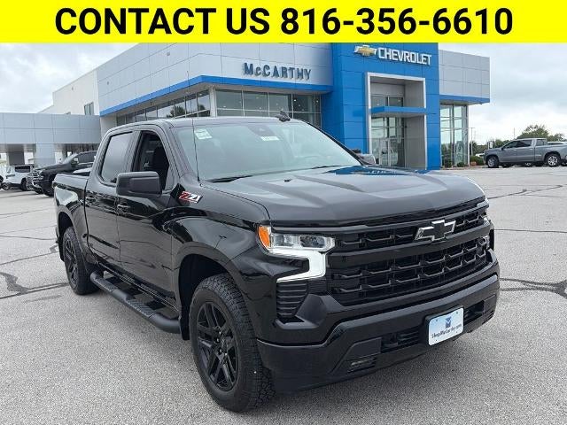 Black 2026 Chevrolet Silverado 1500 Pickup Truck Four-Wheel Drive Automatic