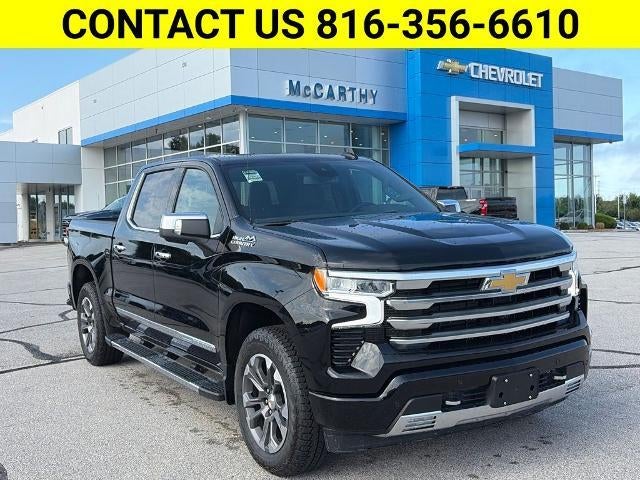 Black 2026 Chevrolet Silverado 1500 Pickup Truck Four-Wheel Drive Automatic