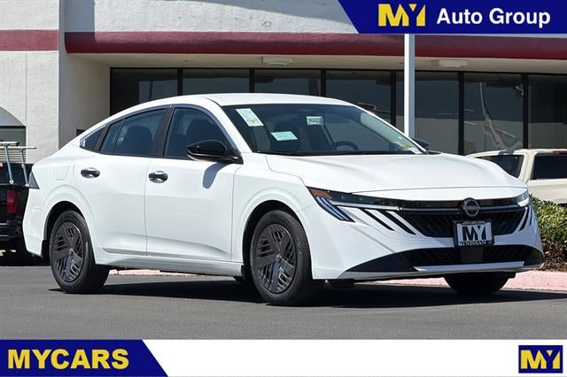 White (Fresh Powder) 2026 Nissan Sentra Sedan Front-Wheel Drive Continuously Variable Transmission