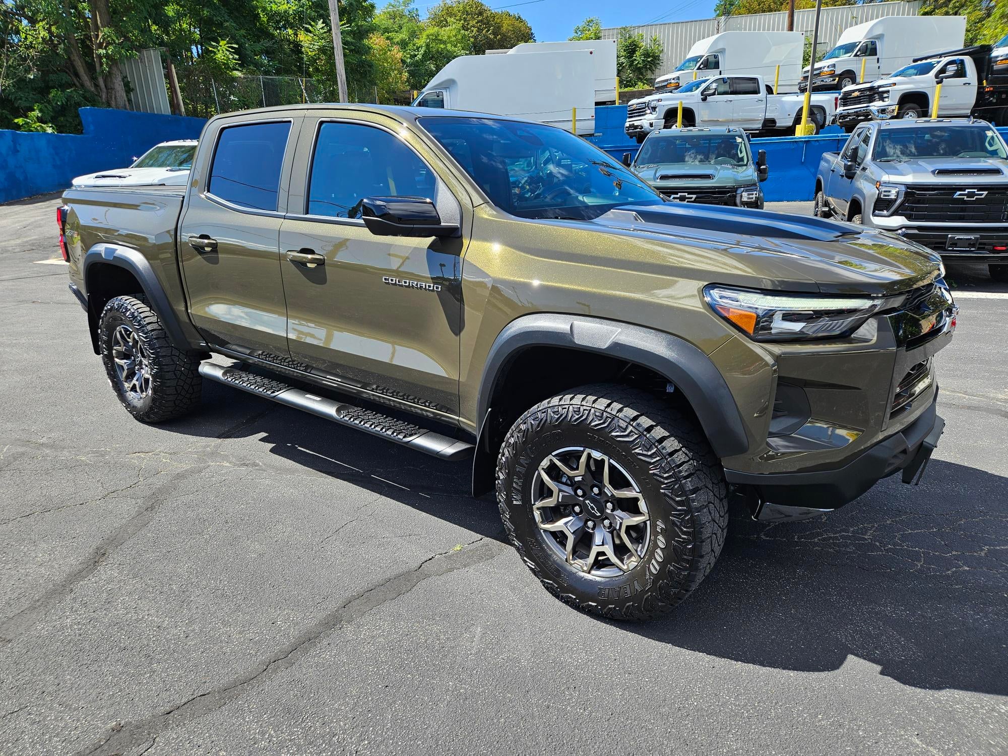 Harvest Bronze Metallic 2024 Chevrolet Colorado Pickup Truck Four-Wheel Drive Automatic