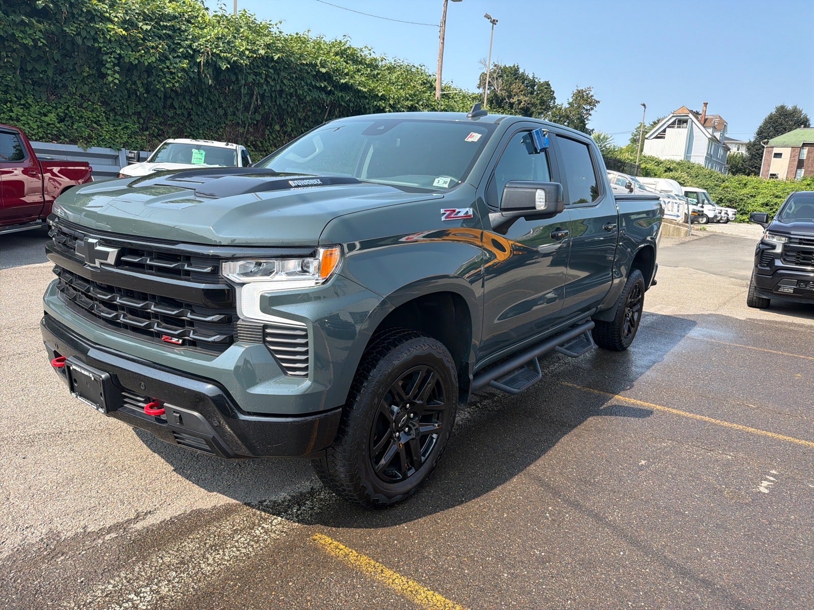 Cypress Gray 2025 Chevrolet Silverado 1500 Pickup Truck Four-Wheel Drive Automatic