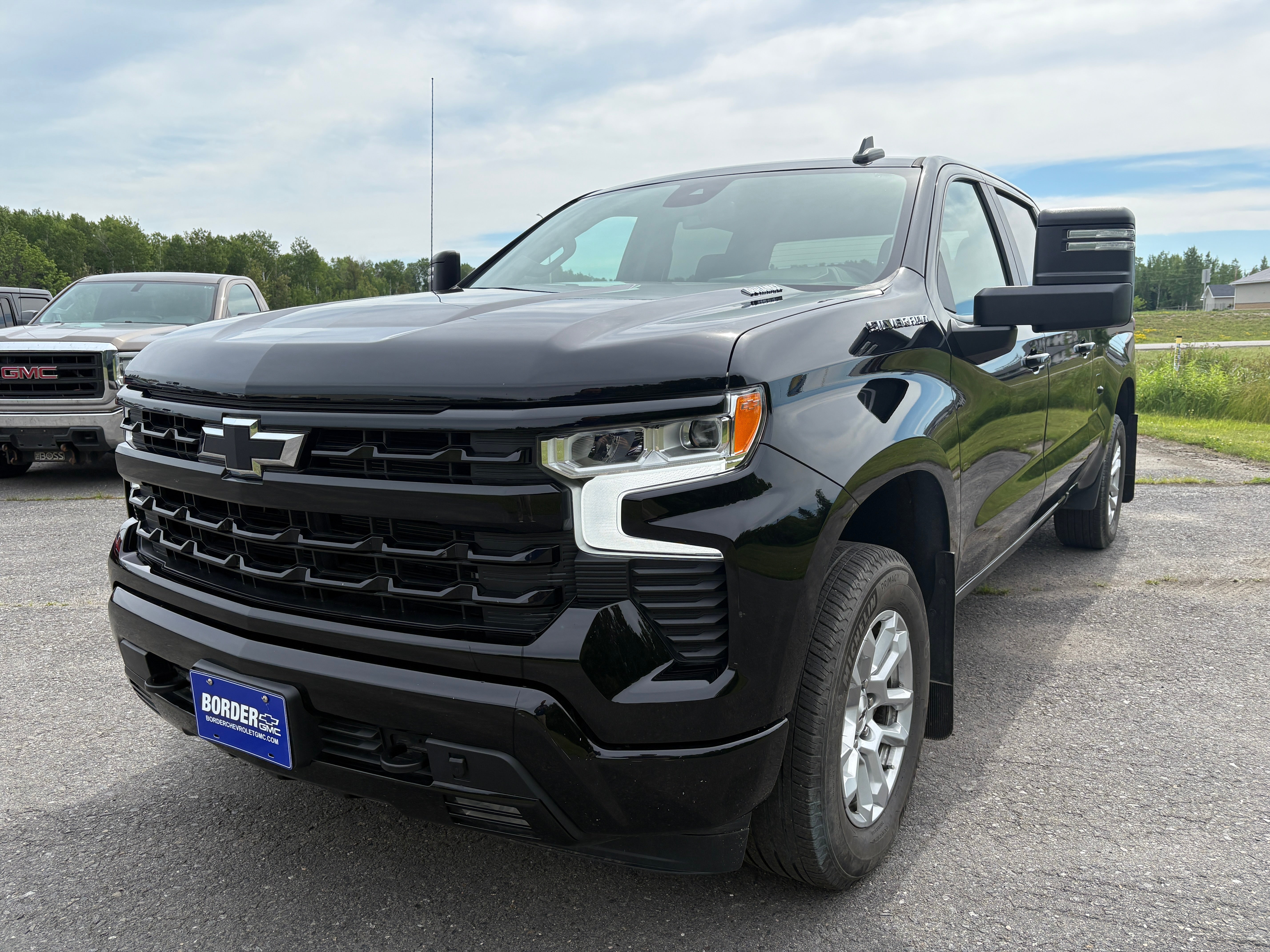 Black 2022 Chevrolet Silverado 1500 Pickup Truck Four-Wheel Drive Automatic
