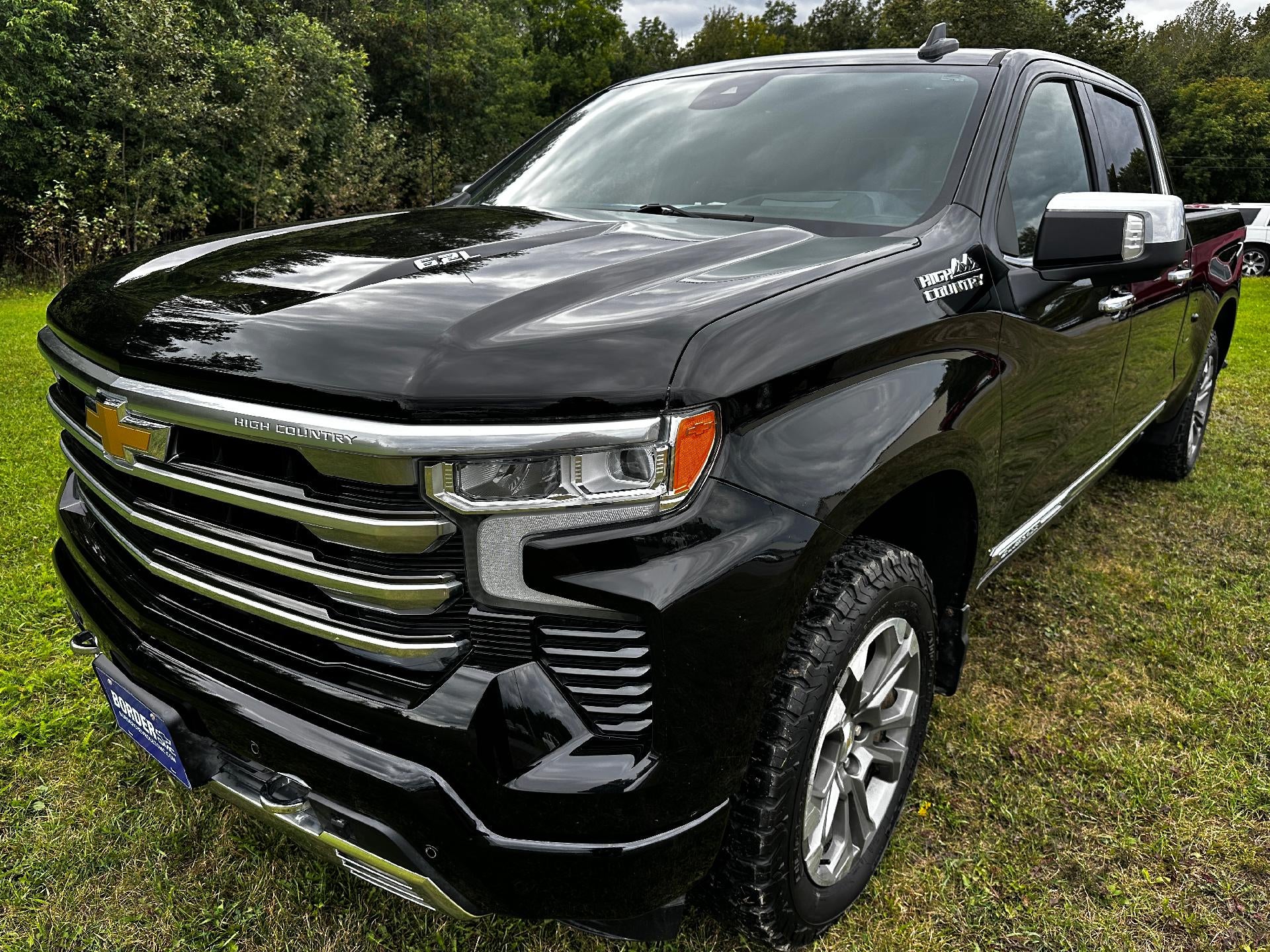 Black 2023 Chevrolet Silverado 1500 Pickup Truck Four-Wheel Drive Automatic