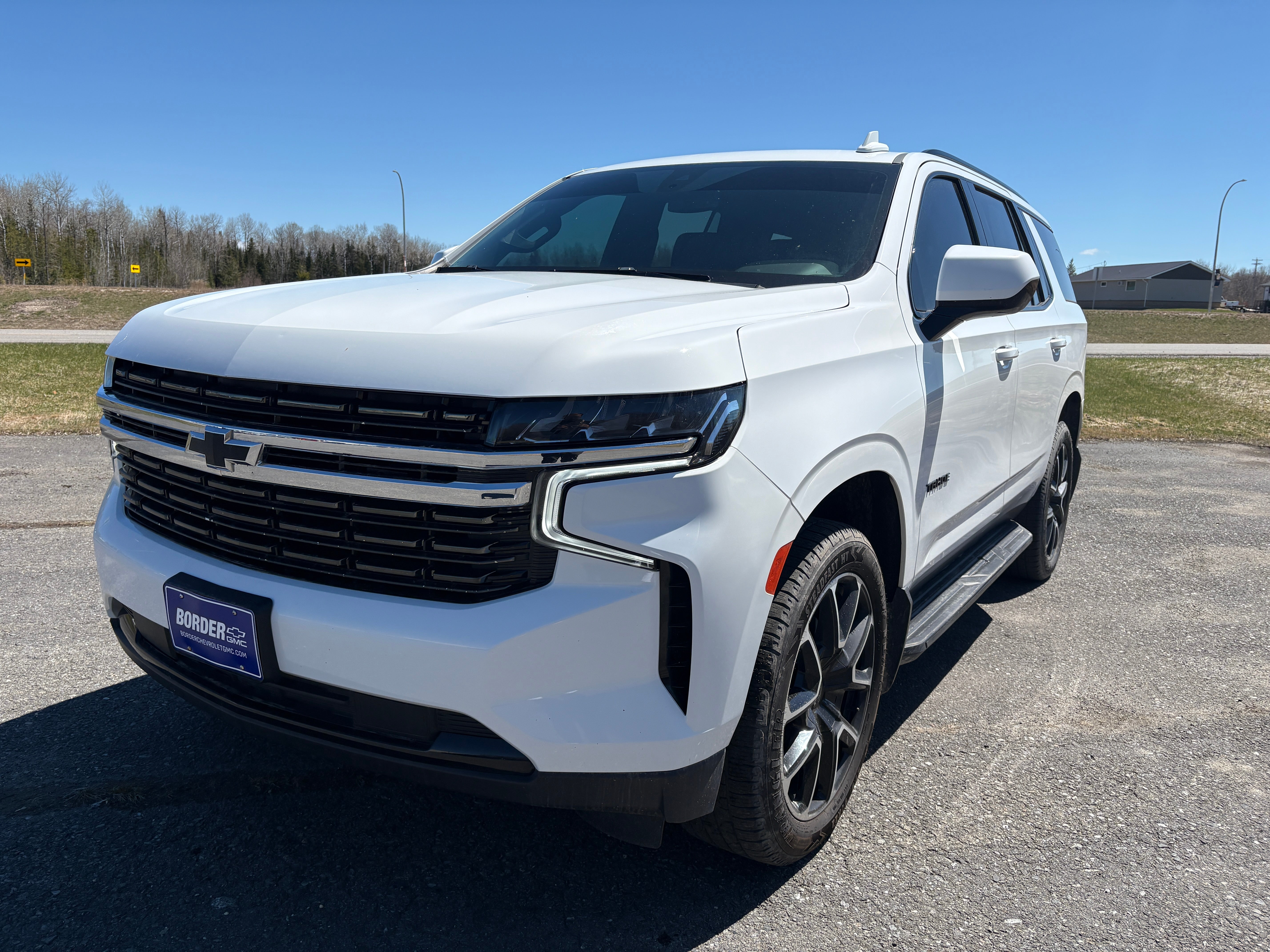 Summit White 2021 Chevrolet Tahoe SUV / Crossover Four-Wheel Drive Automatic