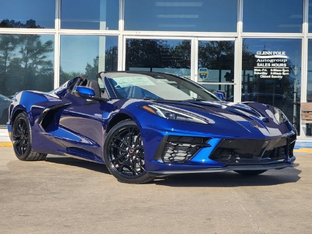 Admiral Blue Metallic 2027 Chevrolet Corvette Convertible Rear-Wheel Drive Automatic