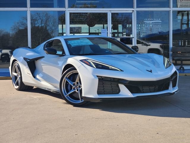 Arctic White 2026 Chevrolet Corvette E-Ray Coupe AWD with 1LZ Coupe All-Wheel Drive Automatic