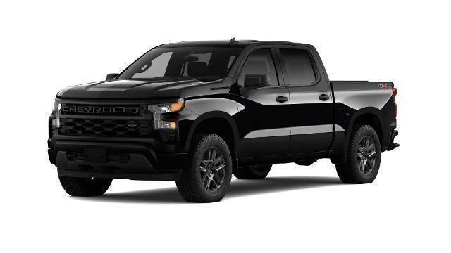 Black 2026 Chevrolet Silverado 1500 Pickup Truck Four-Wheel Drive Automatic