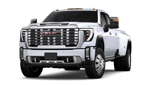 Glacier White Tricoat 2026 GMC Sierra 3500HD Pickup Truck Four-Wheel Drive Automatic