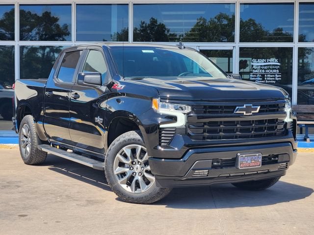 Black 2026 Chevrolet Silverado 1500 Pickup Truck Four-Wheel Drive Automatic