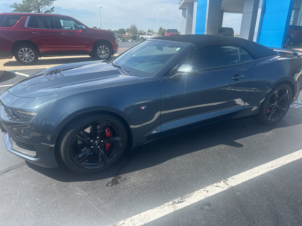 Shadow Gray Metallic 2023 Chevrolet Camaro Convertible Rear-Wheel Drive Automatic