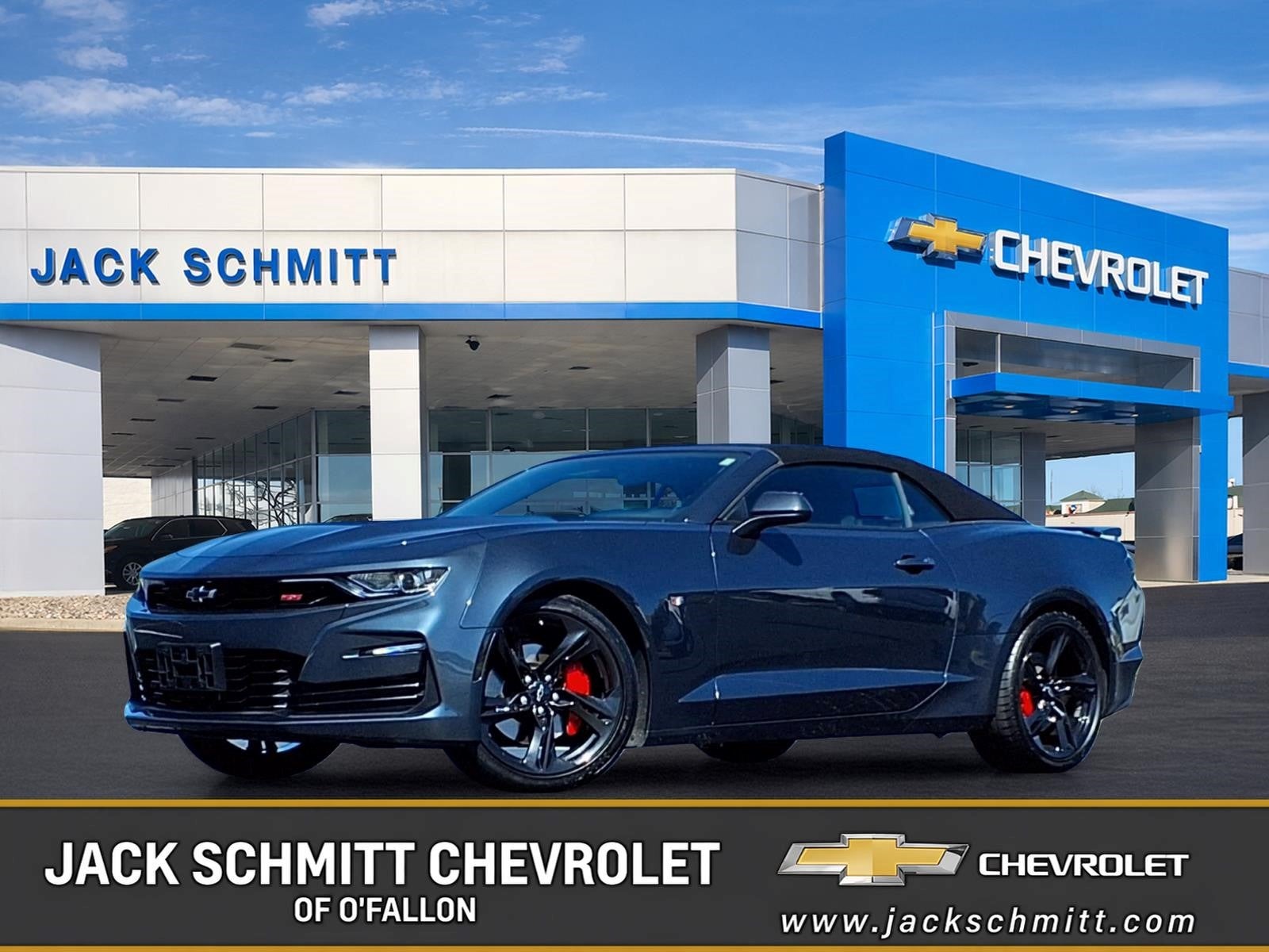 Shadow Gray Metallic 2023 Chevrolet Camaro Convertible Rear-Wheel Drive Automatic