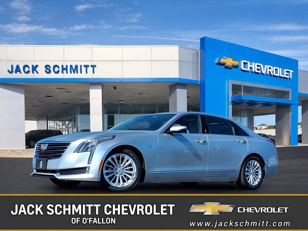 Radiant Silver Metallic 2018 Cadillac CT6 2.0T Luxury RWD Sedan Rear-Wheel Drive Automatic