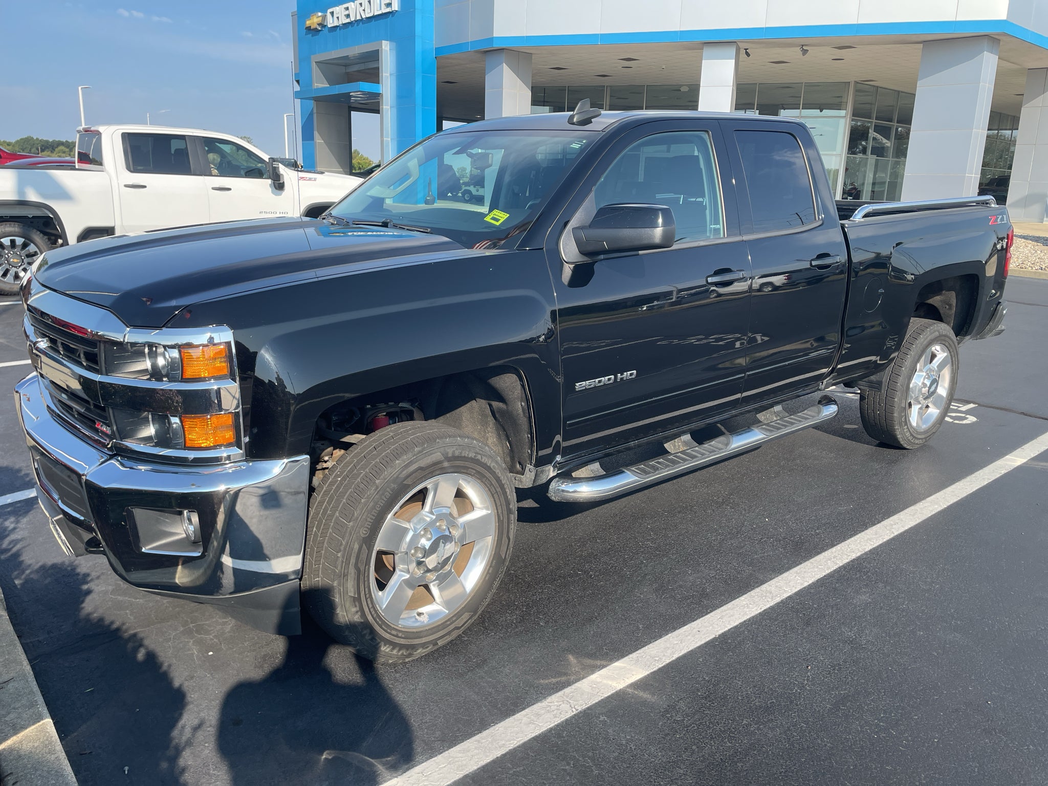 Black 2018 Chevrolet Silverado 2500HD Pickup Truck Four-Wheel Drive Automatic