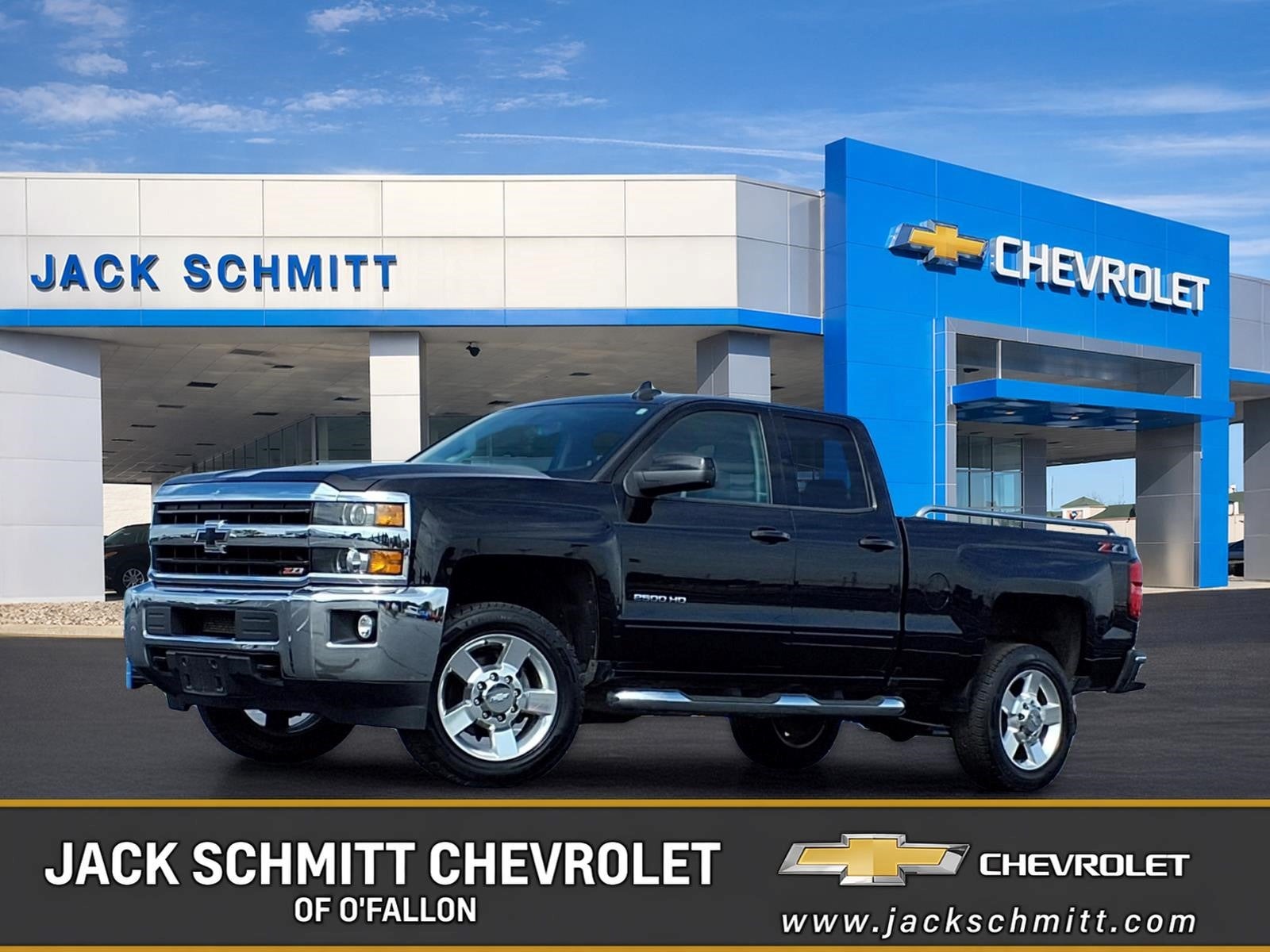 Black 2018 Chevrolet Silverado 2500HD Pickup Truck Four-Wheel Drive Automatic