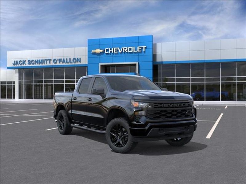 Black 2026 Chevrolet Silverado 1500 Pickup Truck Four-Wheel Drive Automatic