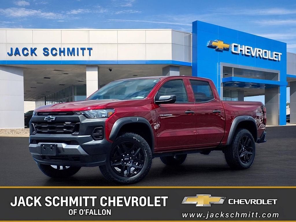 Radiant Red Tintcoat 2023 Chevrolet Colorado Pickup Truck Four-Wheel Drive Automatic
