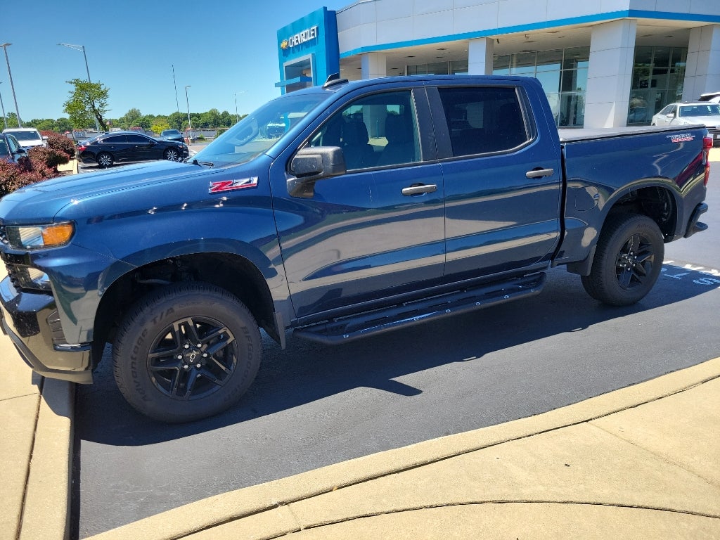 Northsky Blue Metallic 2019 Chevrolet Silverado 1500 Pickup Truck Four-Wheel Drive Automatic