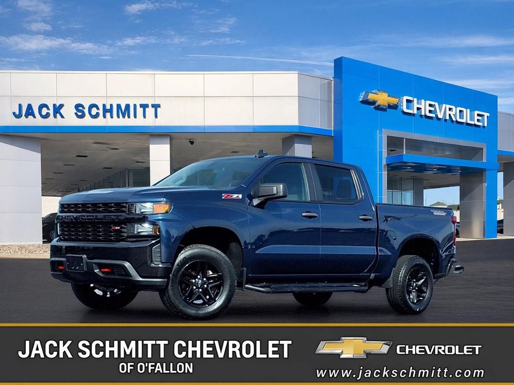 Northsky Blue Metallic 2019 Chevrolet Silverado 1500 Pickup Truck Four-Wheel Drive Automatic