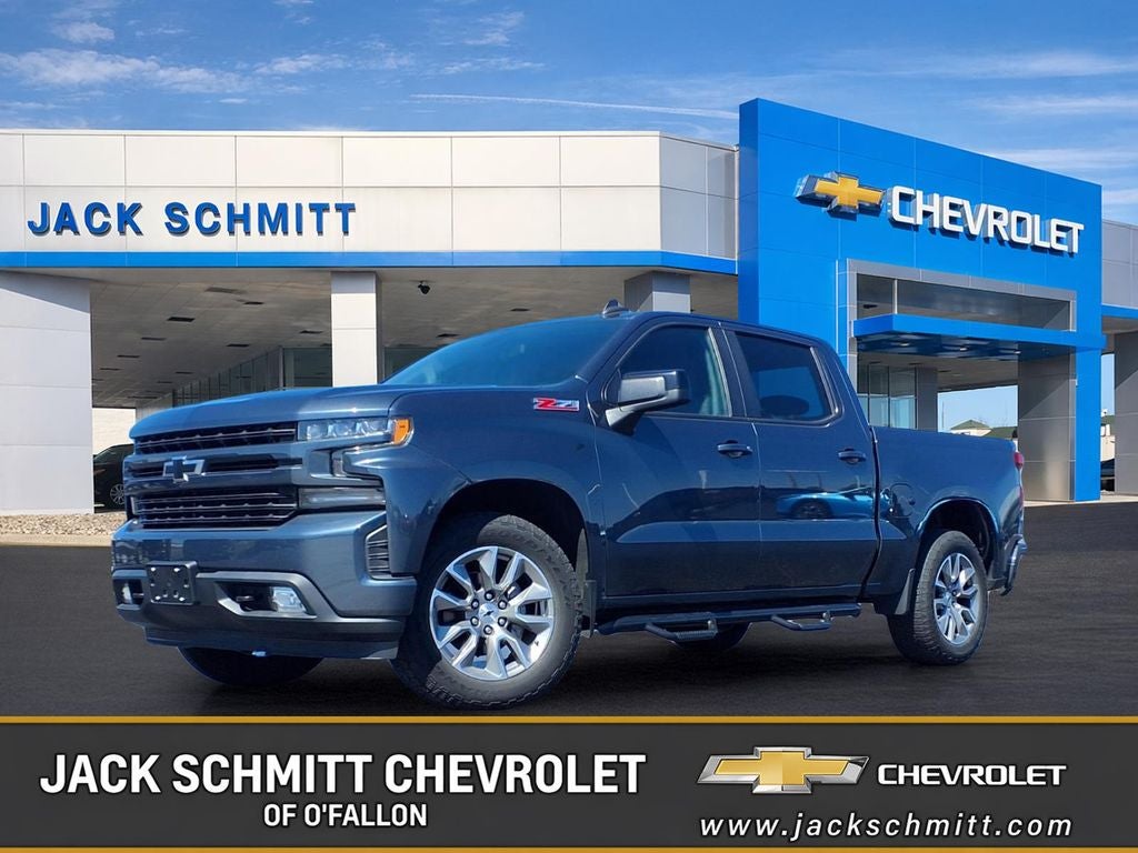 Shadow Gray Metallic 2020 Chevrolet Silverado 1500 Pickup Truck Four-Wheel Drive Automatic