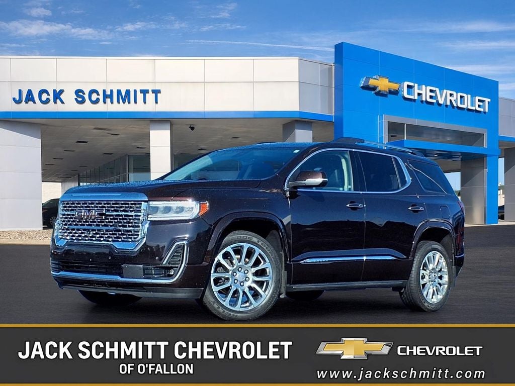 Red Mahogany Metallic 2020 GMC Acadia Denali AWD SUV / Crossover Four-Wheel Drive Automatic