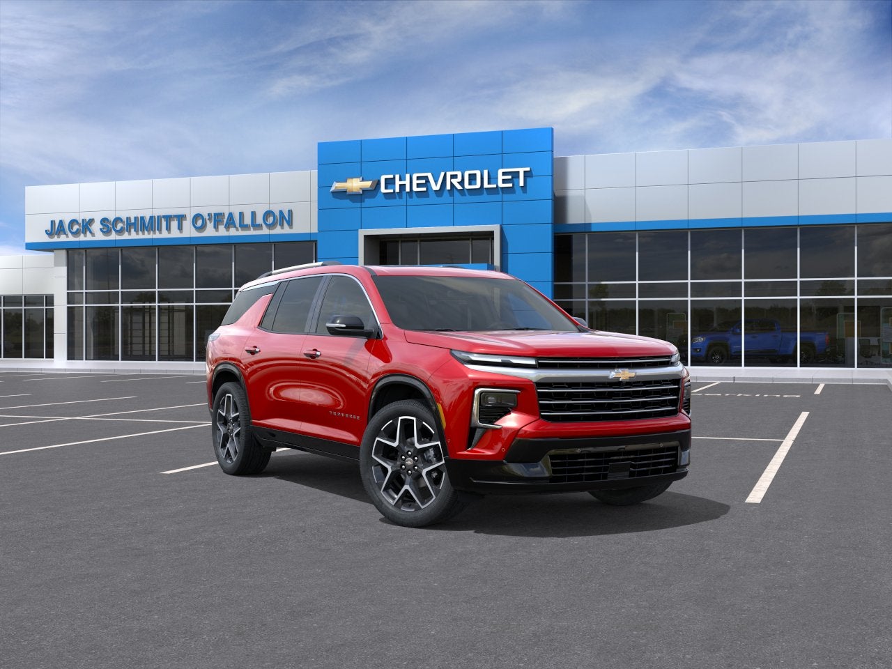 Radiant Red Tintcoat 2026 Chevrolet Traverse SUV / Crossover Four-Wheel Drive Automatic