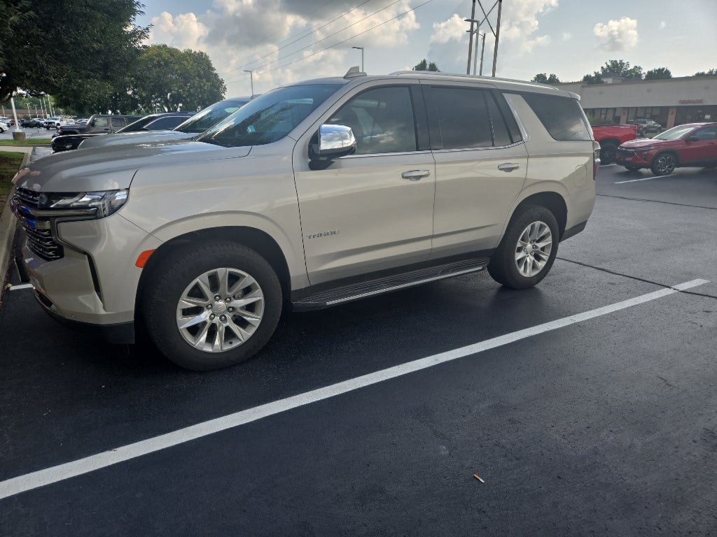 Brown (Empire Beige Metallic) 2021 Chevrolet Tahoe SUV / Crossover Four-Wheel Drive Automatic