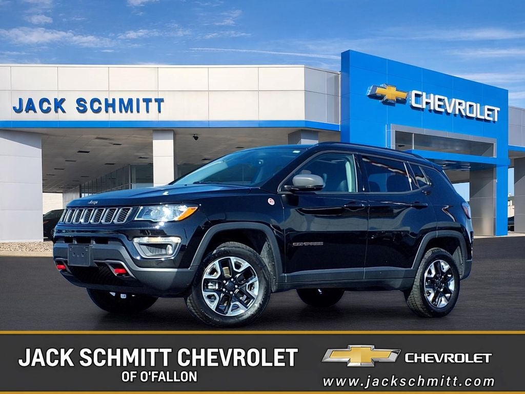 Black 2018 Jeep Compass SUV / Crossover Four-Wheel Drive Automatic