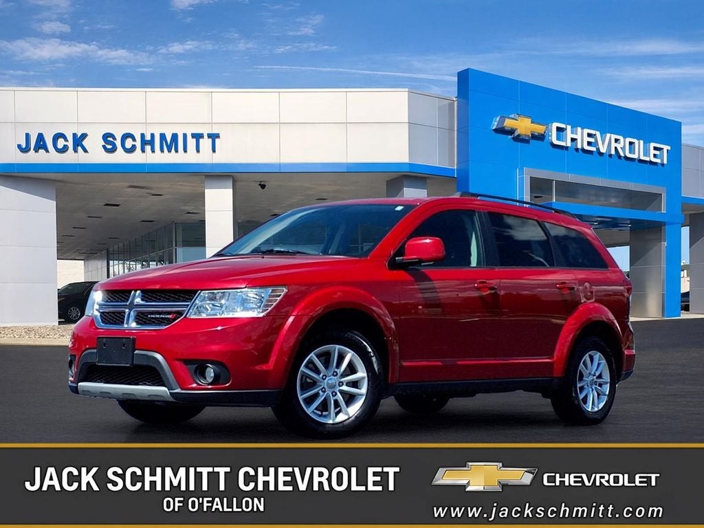 Red 2015 Dodge Journey SUV / Crossover Front-Wheel Drive Automatic
