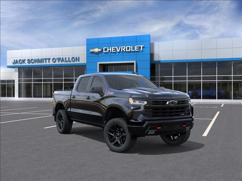 Black 2026 Chevrolet Silverado 1500 Pickup Truck Four-Wheel Drive Automatic