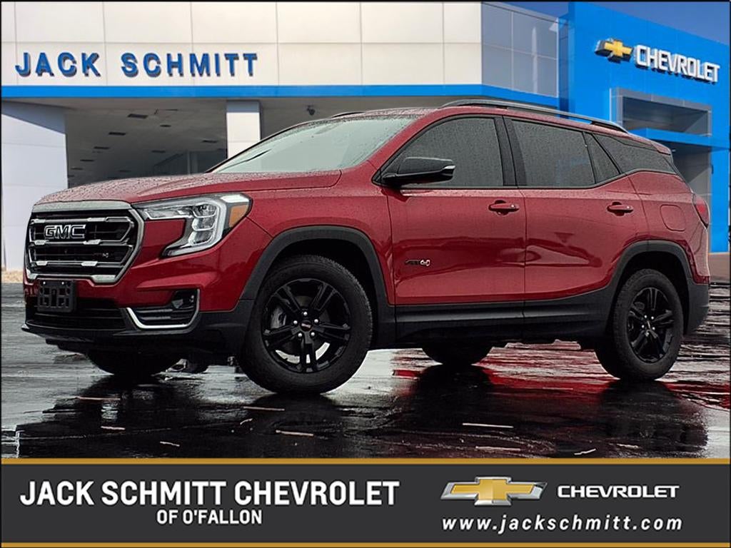 Volcanic Red Tintcoat 2023 GMC Terrain SUV / Crossover All-Wheel Drive Automatic