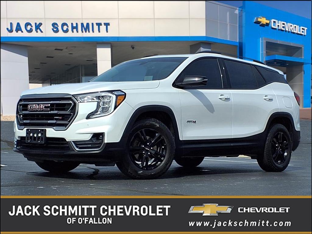 White Frost Tricoat 2022 GMC Terrain AT4 AWD SUV / Crossover All-Wheel Drive Automatic