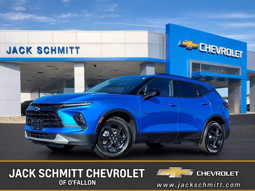 Riptide Blue Metallic 2024 Chevrolet Blazer 2LT FWD SUV / Crossover Front-Wheel Drive Automatic
