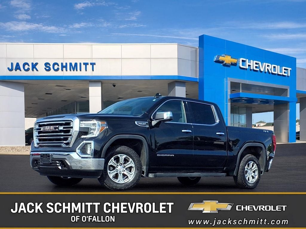 Onyx Black 2021 GMC Sierra 1500 Pickup Truck Four-Wheel Drive Automatic